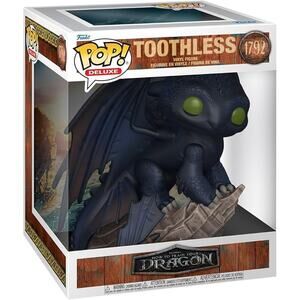 Funko Pop Deluxe How to Train Your Dragon Toothless Collectible Figure Toy